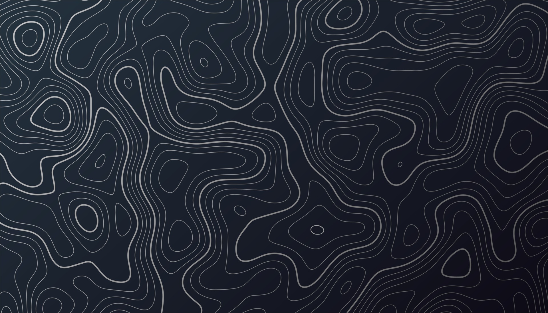 Topographic map pattern